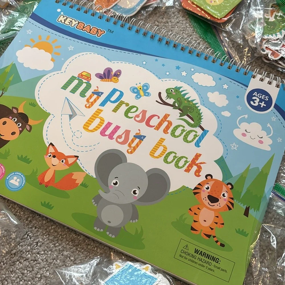 Montessori Busy Book for Toddlers